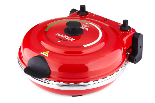 New Wave NWKA 1200W Stone Bake Just Pizza Maker (Red) $79 + Delivery (Was $89)