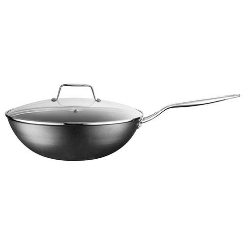 EXTRA 25% off everything | Baccarat Pete Evans HealthPan Wok with Lid 30cm $129.99 (RRP $259.99)