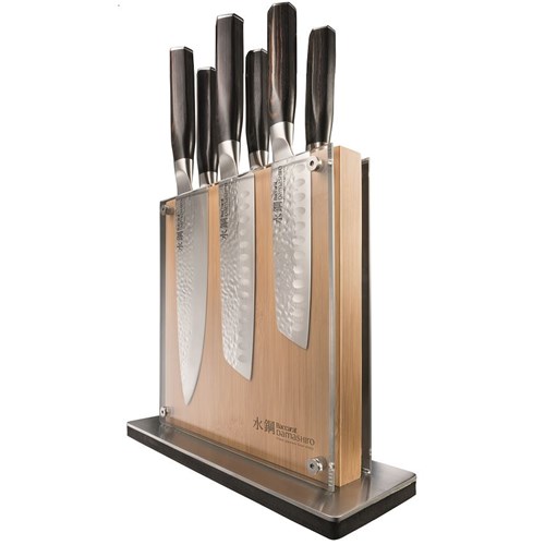 EXTRA 25% off Sitewide! Baccarat Damashiro Shi Knife Block 7 Piece $299.99 (RRP $799.99)