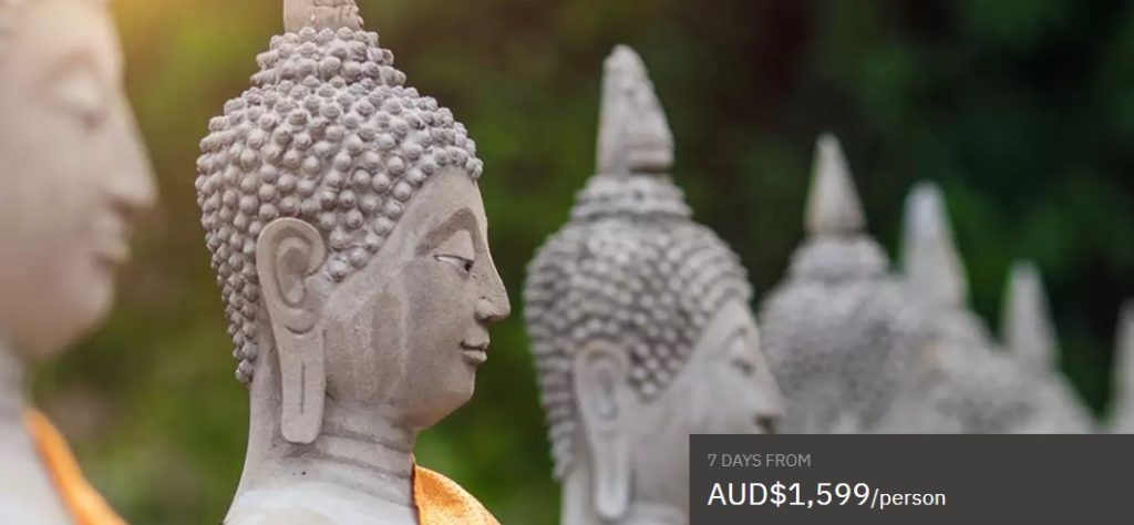 Experience a 7 or 10 day Central Thailand Tour with Return International Flights 7 DAYS FROM AUD$1,599 /person