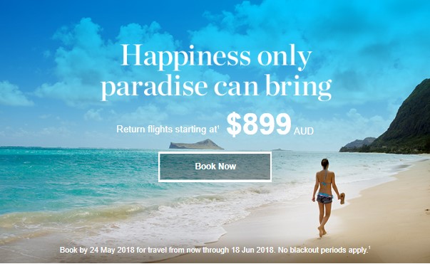 Brisbane to Hawaii Fares from $899 AUD Return | Forget your troubles in Hawaii