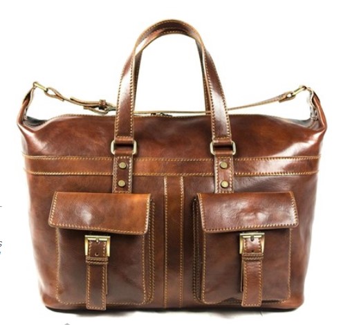 Allesia Italian Leather Travel Holdall $285.00 (rrp $794.00)