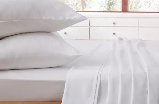 Ardor 1000TC Luxury Sheet Set (Queen/White) $39 + Delivery (RRP $199.95)