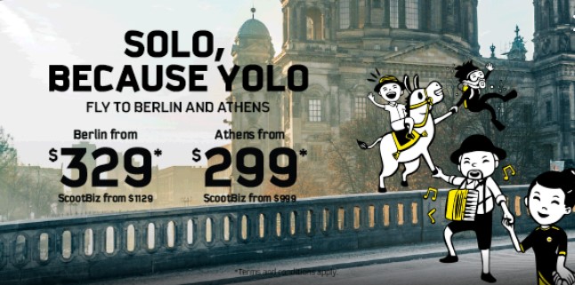 Scoot to Athens from $299