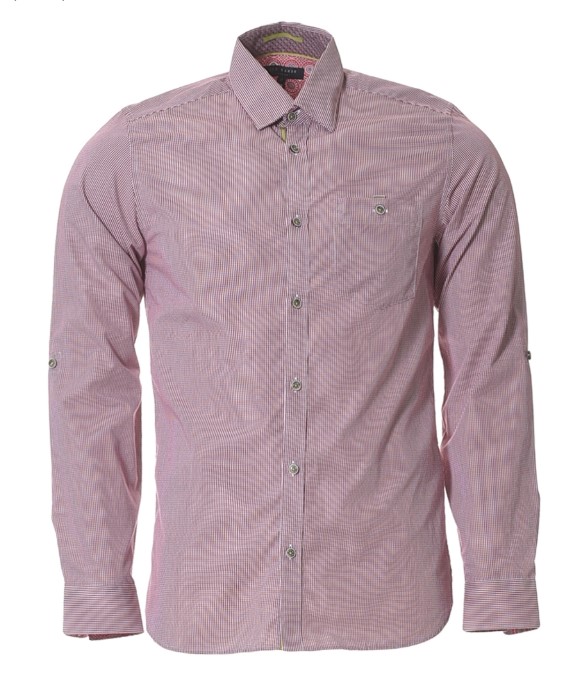 UP TO 65% OFF | 48 HOUR DISPATCH | Ted Baker Ls Check Shirt $59.00 (rrp $189.00)