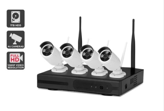 PRICE DROP: Kogan 1080P 1TB Security System with 4 Wireless Cameras  $339  (Was  $449)