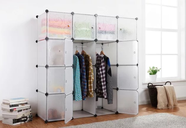 Ovela 16 Cube Modular Storage Organiser (White) $29 + Delivery (Was $129)