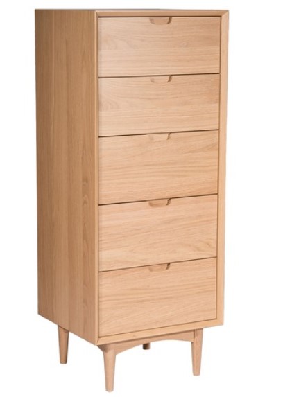 Sleep savings!  Olsen Oak 5 Drawer Tallboy $659.00 (RRP$899.00)