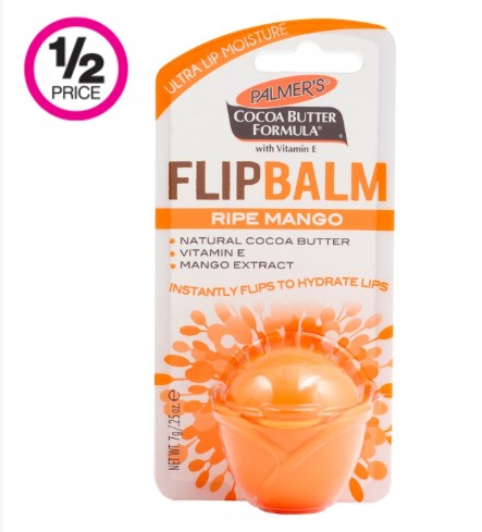 PALMER’S Cocoa Butter Flip Balm Ripe Mango 7g $2.99 (was $5.99)