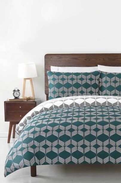 SOREN Carson 250 Thread Count Cotton Quilt Cover Set DB NOW: $44.95 (WAS: $129.95)