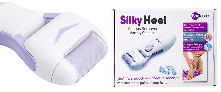 Get Silky Smooth Heels with The Spatastic Silky Heel Callous Remover! Only $19 with Free Shipping