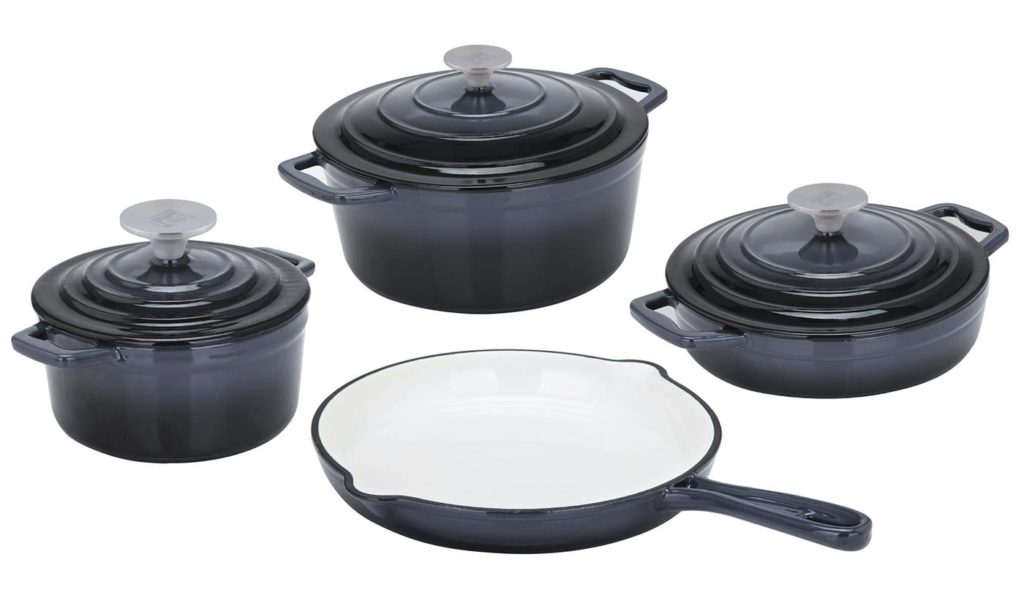 $239 for Xanten Seven-Piece Cast Iron Cookware Set