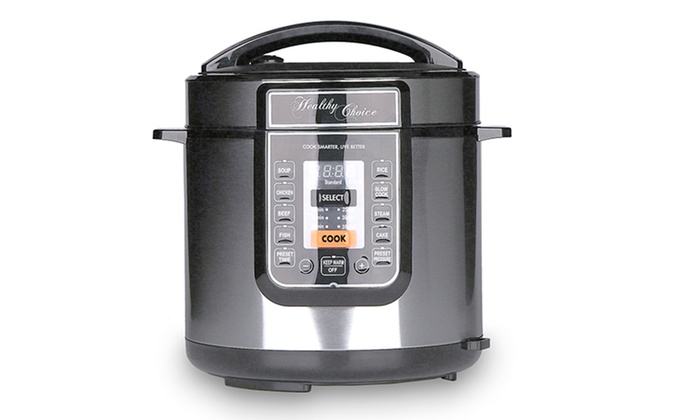 $79 for a Healthy Choice Multi-Function Pressure Cooker (Don’t Pay $299)