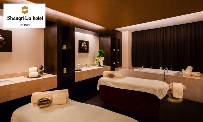 Shangri-La Hotel Spa Package: Regular for 1 ($149) or 2 ($297); Deluxe for 1 ($179) or 2 Ppl ($357) (Up to $608 Value)