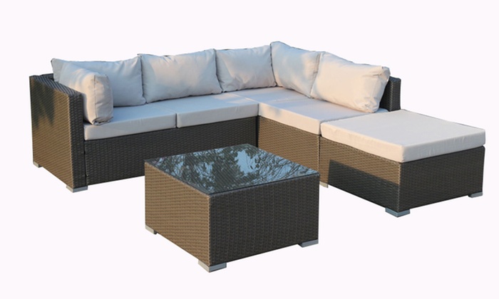 From $749 for a Rattan-Effect Outdoor Furniture Set