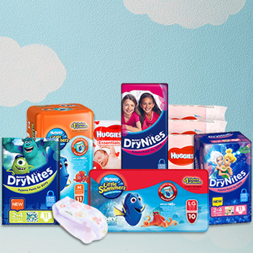 Huggies Nappies, Wipes and More! Perfect for Busy Parents! From $6.99