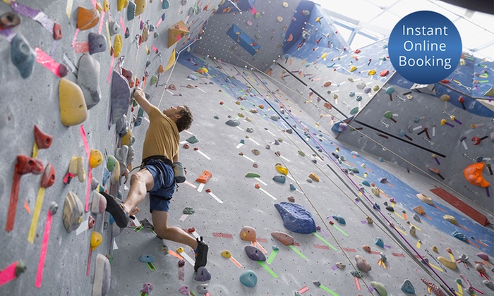 Full-Day Bouldering Session for One ($8) or Two People ($15) at Dynomite Indoor Climbing Gym (Up to $32 Value)