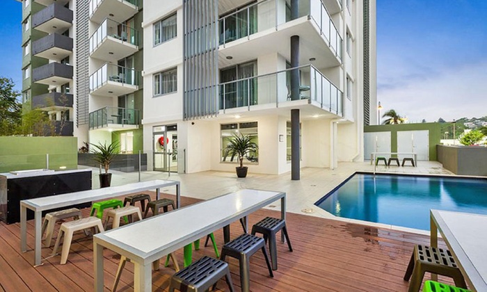 Brisbane: 1- or 2-Night Self-Contained Apartment Stay for Two or Four People at Quest Breakfast Creek FROM $119