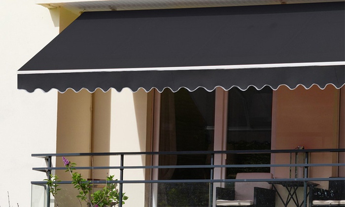From $139 for an Outdoor Folding Retractable Awning in Choice of Size