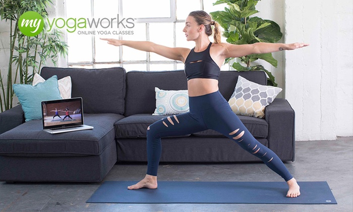 3 Months of Unlimited Online Yoga from MyYogaWorks (Up to $59.70 Value)