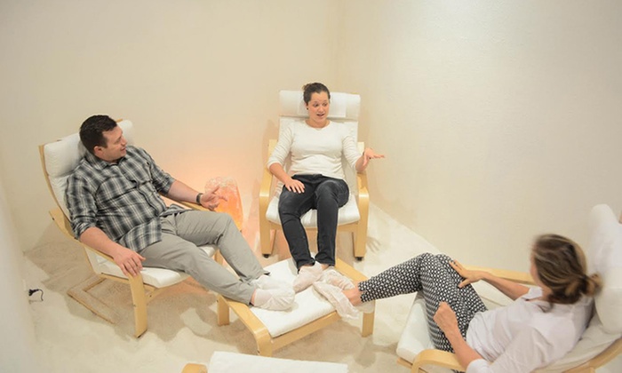 From $45 for Salt Therapy Session for Two People at The Salt Therapy Centre ( total value up to $280)