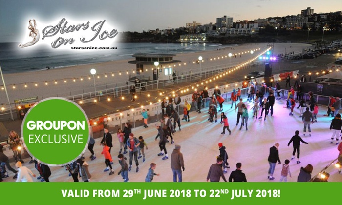 Entry to an Outdoor Ice Skating Rink Session for a Child ($10) or Adult ($12) with Bondi Winter Magic (Up to $22 Value)