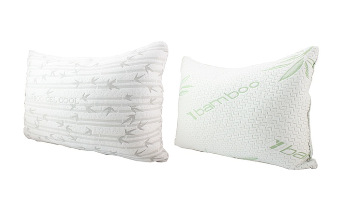 SALE-A-THON! From $34 for Two Queen Size Bamboo Memory Foam Pillows