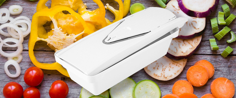 Make Kitchen Prep a Breeze with This Awesome and Easy to Use Fruit and Vegetable V-Slicer for $29.99