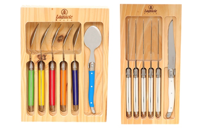 From $19 for a Laguiole Elite Cutlery Set in Choice of Colours