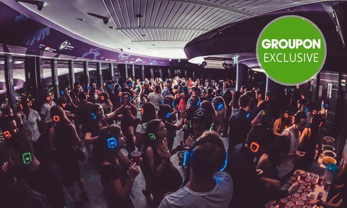 VIVID Eye Live – Silent Disco at the Sydney Tower Eye: Early Bird Ticket for $35, 26 May 2018