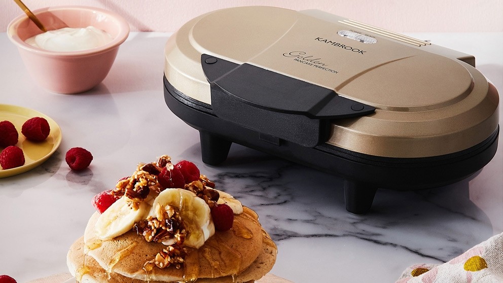 Kambrook Golden Pancake Perfection Maker $49