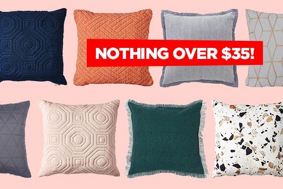 Cushions galore 150+ STYLES UNDER $35