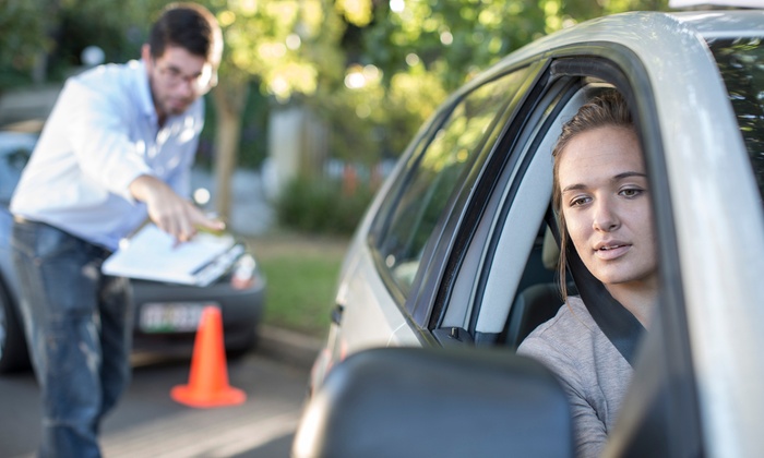 One- ($39) or Two-Hour Driving Lesson ($69) with Ample Driving School, Multiple Locations (Up to $136 Value)