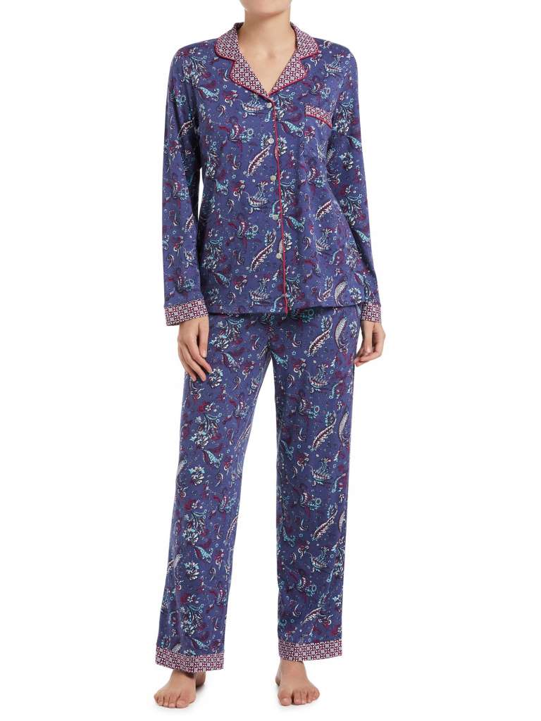 Paisley Tile Print Pyjama Set $69.95