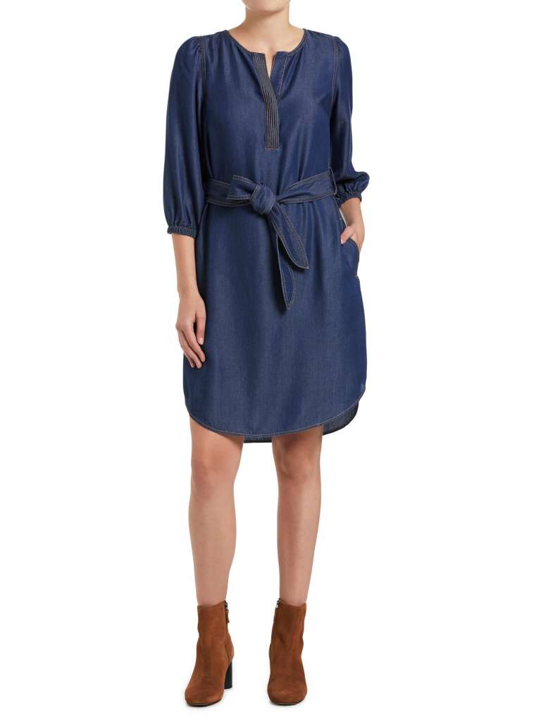 Dark Chambray Dress  $129.95
