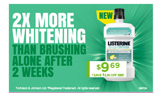 Listerine Bright White Mouthwash 1 Litre $9.69 (Don’t Pay RRP: $12.50)