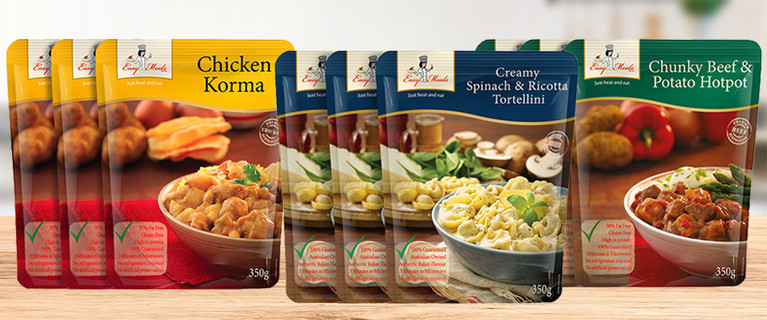 Microwaveable Easy Meals! Only $4 a Meal! Choose From Six Delicious Dishes. From $12