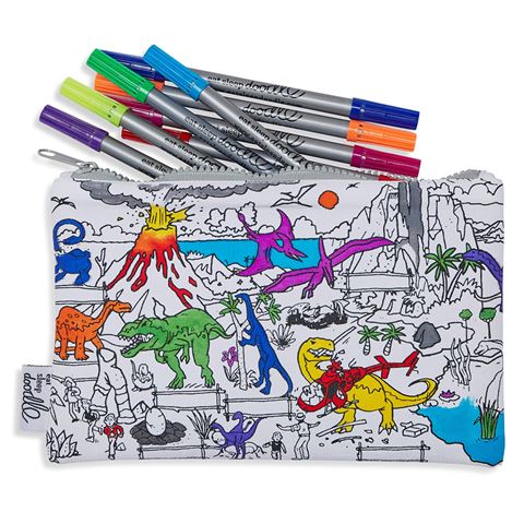 Nurture your child’s creativity with our Eat Sleep Doodle Dinosaur Pencilcase from Peter’s Price $22