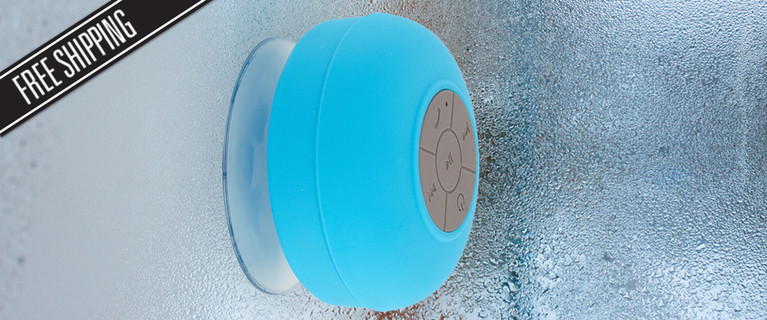 Enjoy Your Fave Beats While You Shower with This Bluetooth Bathroom Speaker – Just $17 with Free Shipping!