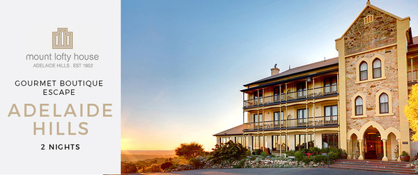 Boutique Gourmet Getaway in the Adelaide Hills 2 Nights from AUD$399/room