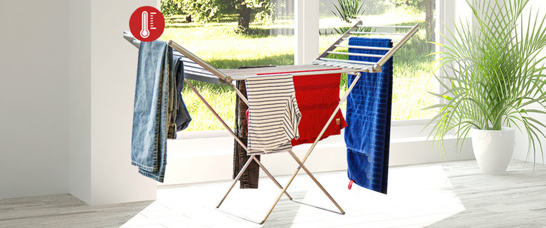 Heated Electric Clothes Rack – Only $48