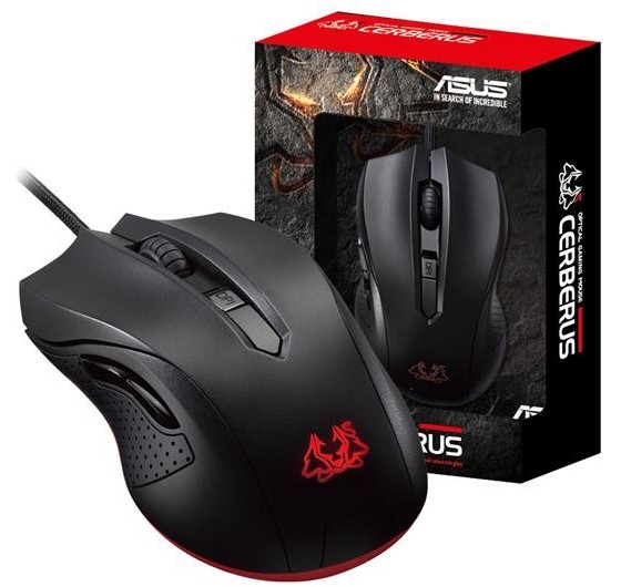 Asus Cerberus Ambidextrous Optical Gaming Mouse  $19.00