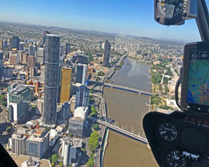 Helicopter Flight, Shared Scenic Tour Of Brisbane – 20 Minutes only $99