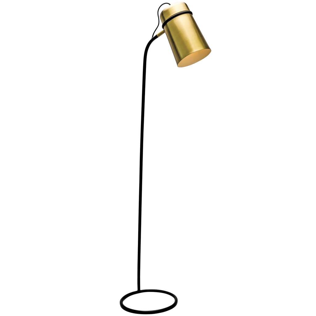 Matt Black Leon Floor Lamp (Set of 2) $338.00