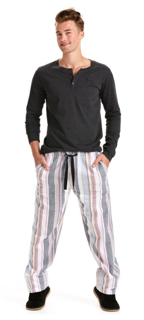 Sale Frenzy Ends Tonight | Mens Walt Stripe Flannelette Pj Pant $27.30 (rrp $69.95)