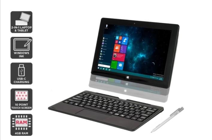 EOFY Office SALE | Kogan Atlas 2-in-1 D500 Pro Touchscreen Notebook $278 + FREE SHIPPING