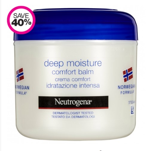 40% Off  | NEUTROGENA Norwegian Formula Deep Moisturise Comfort Balm 300 mL $7.19 (was 11.99)