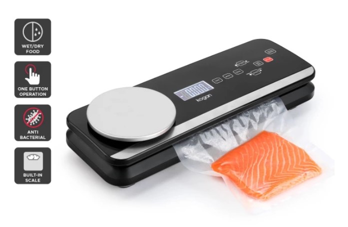 Kogan 2-in-1 Food Vacuum Sealer with Kitchen Scale $99 + FREE SHIPPING