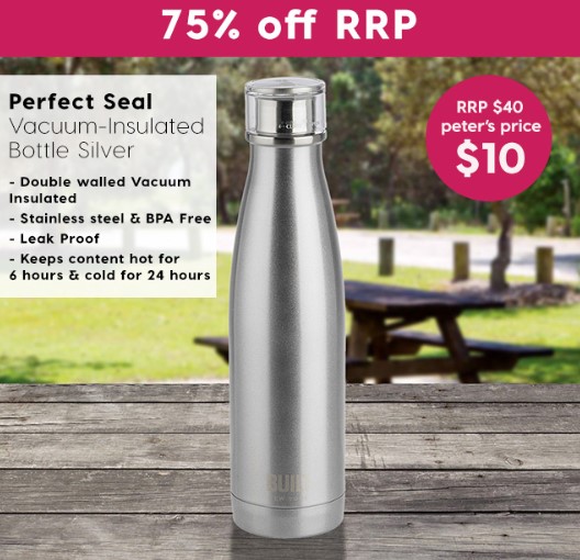 75% off RRP. Built NY Bottle. From Peter’s Price $10.