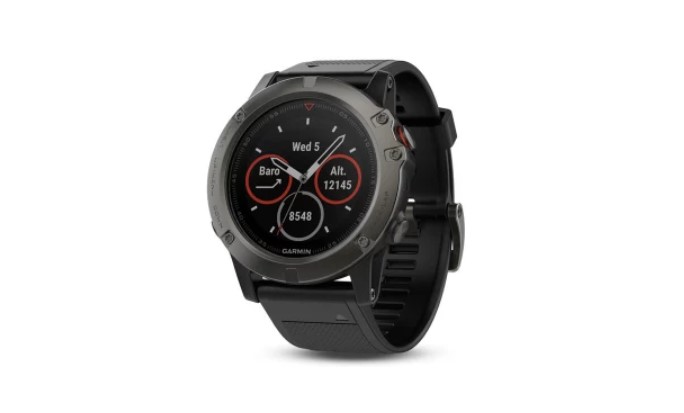 Garmin Fenix 5x Sapphire Edition Slate Gray with Black Band $699 + FREE SHIPPING (Don’t Pay $999)